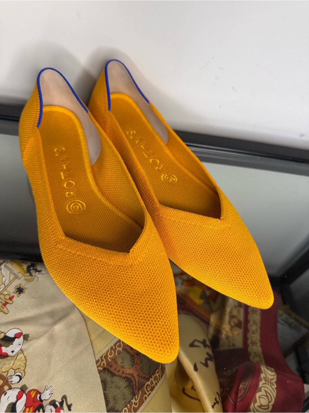 Rothy’s The Point in Sunshine Excellent Condition 8.5